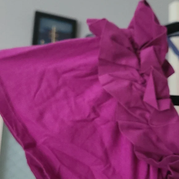 Purple Ruffle top - Picture 4 of 4